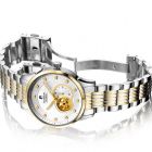 罗西尼(ROSSINI)手表 双子星系列 钢带 商务风格 防水 情侣 机械男表 6485T01A