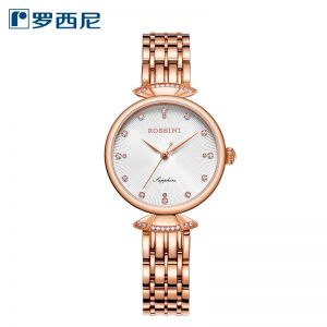 罗西尼(ROSSINI)手表韵系列皮带时尚女士石英腕表6842
