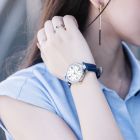 罗西尼(ROSSINI)手表典美系列钢带时尚女士机械腕表5760