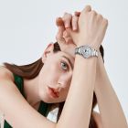 罗西尼(ROSSINI)石英表时尚镶钻陶瓷女表正品潮流时装皮带女士手表SR5622(一口价)