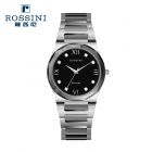 罗西尼(ROSSINI)手表启迪系列钨钢表带商务女士石英腕表5438W04C