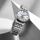 罗西尼(ROSSINI)手表蓝爵系列钢带皮带商务女士机械腕表5902（特价表）