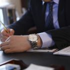 罗西尼(ROSSINI)手表启迪钢带商务男士石英腕表5577（一口价）