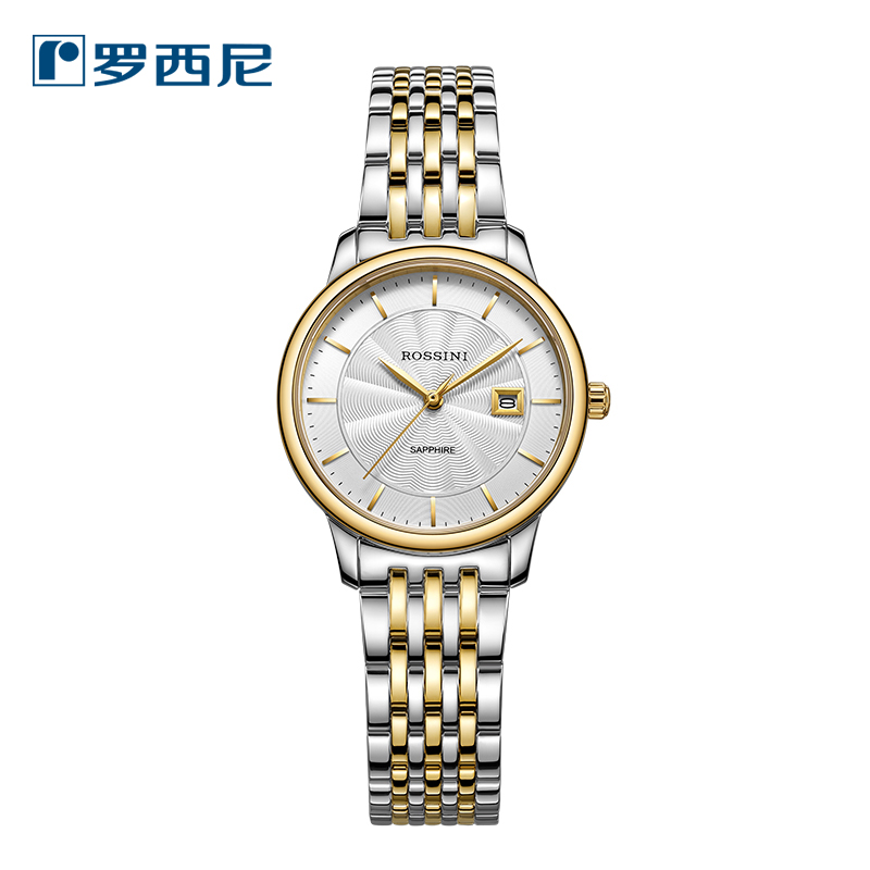 罗西尼(ROSSINI)女表正品石英表防水潮流皮带情侣表简约气质女士手表5716
