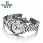 罗西尼(ROSSINI)手表 公务系列 钢带 商务风格 防水 情侣 石英女表 SR5596W01A（一口价）