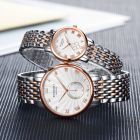 罗西尼(ROSSINI)手表丝绸钢带情侣石英表SR9461/SR9462系列