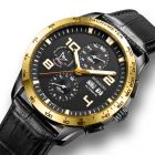 罗西尼(ROSSINI)手表 公务系列 商务风格 18K金上套 皮带机械男表SR7597T04A