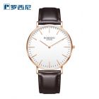 B罗西尼(ROSSINI)手表 LIVE系列 皮带 时尚风格 防水 情侣 石英 手表517769&517770
