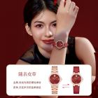 罗西尼（ROSSINI）【罗西尼x故宫养心殿数字科技展】红色手表女18K金宝相宫禧女表50262