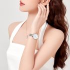 罗西尼(ROSSINI)手表小礼裙系列不锈钢表壳不锈钢表带石英女表5230198