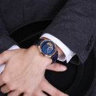 罗西尼(ROSSINI)手表 勋章系列 皮带/钢带 时尚男士机械表腕表 7735（特价表）