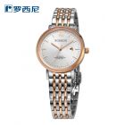 罗西尼(ROSSINI)正品女士男士手表时尚潮流皮带女表情侣表防水腕表5827&5828