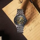 罗西尼(ROSSINI)手表 映像系列  潮流钢带 商务情侣男 机械腕表5809