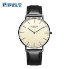 B罗西尼(ROSSINI)手表 LIVE系列 皮带 时尚风格 防水 情侣 石英 手表517769&517770