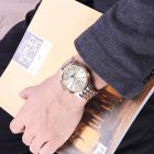 罗西尼(ROSSINI)手表勋章系列皮带商务男士石英腕表5743